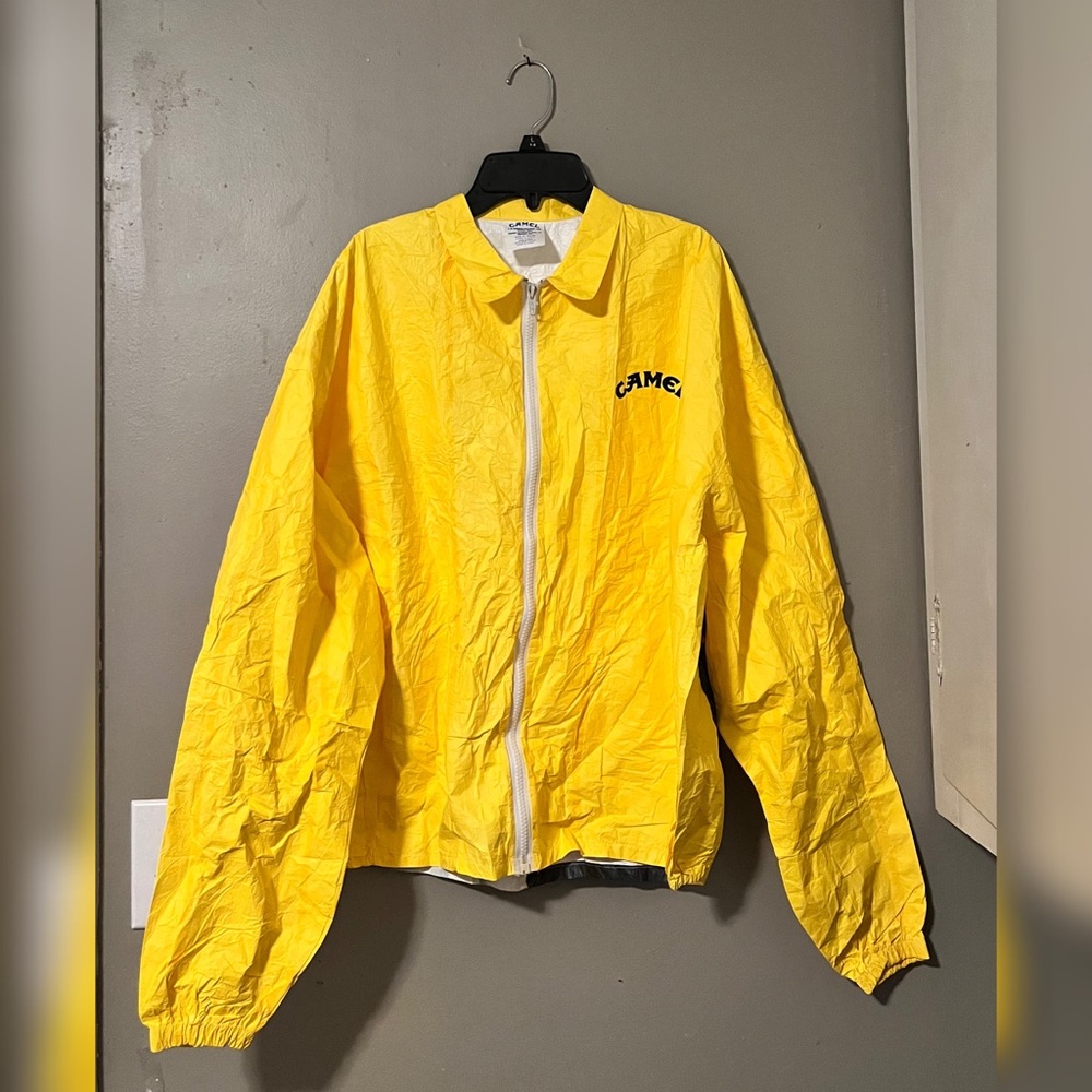 NWOT Vintage Camel Joe Rain Jacket Sz XL